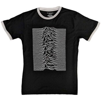 Marškinėliai Joy Division Unknown Pleasures (Back Print) Ringer Black S Marškinėliai - 1
