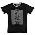 Joy Division Unknown Pleasures (Back Print) Ringer Black L Košulja