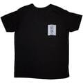Joy Division Pulsar Pocket Wave (Back Print) Black XL Camiseta de manga corta