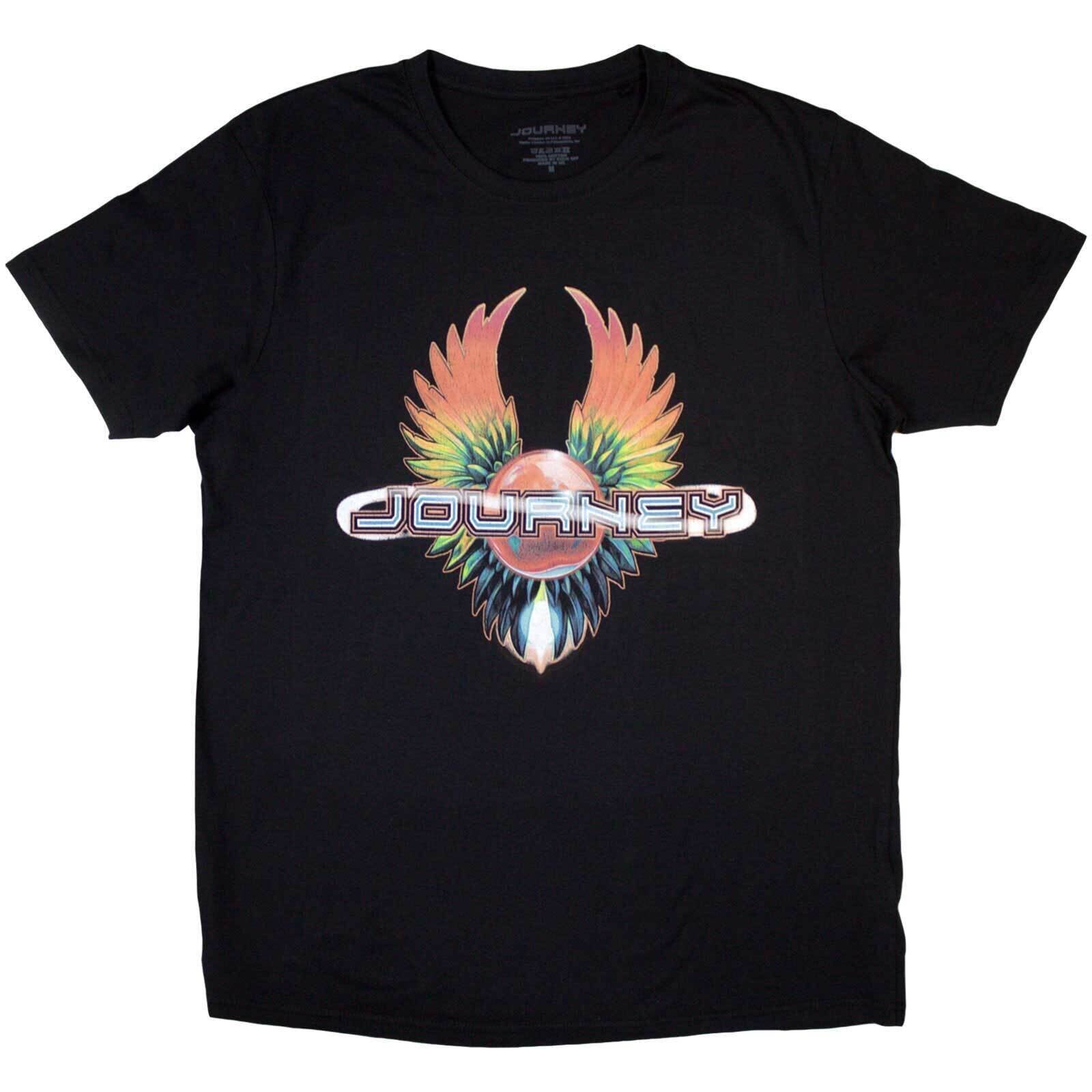 T-Shirt Journey Tie-Dye Wings Black S T-Shirt
