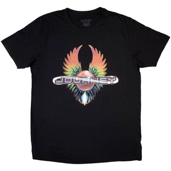T-Shirt Journey Tie-Dye Wings Black S T-Shirt - 1