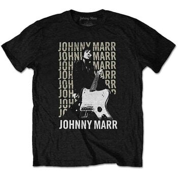 Camiseta de manga corta Johnny Marr Guitar Photo Black S Camiseta de manga corta - 1
