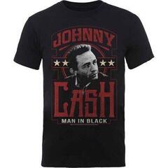 T-Shirt Johnny Cash Man In Black