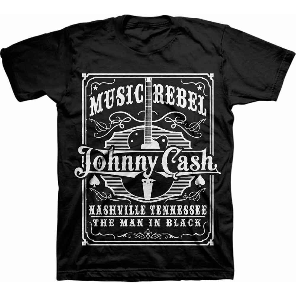 Сорочка Johnny Cash Music Rebel Black L Сорочка