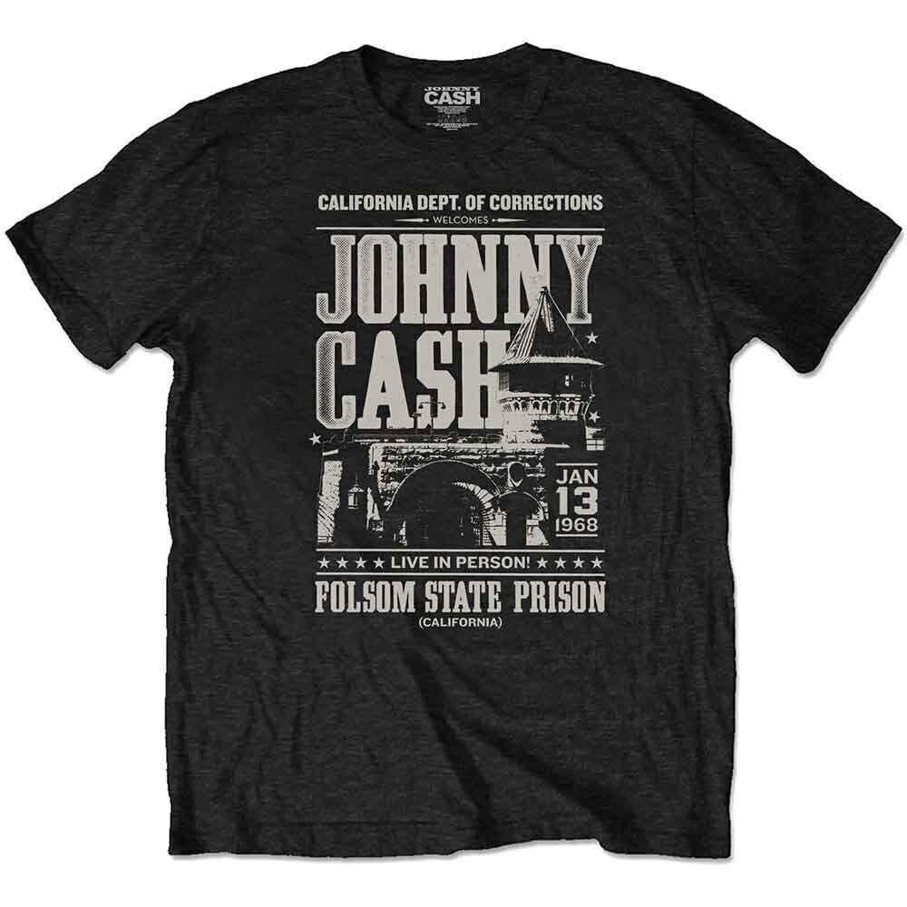Сорочка Johnny Cash Prison Poster Black S Сорочка