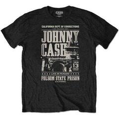 Πουκάμισο Johnny Cash Prison Poster Black XL Πουκάμισο