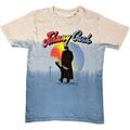 Johnny Cash Walking Guitar (Wash Collection) Blue M Shirt