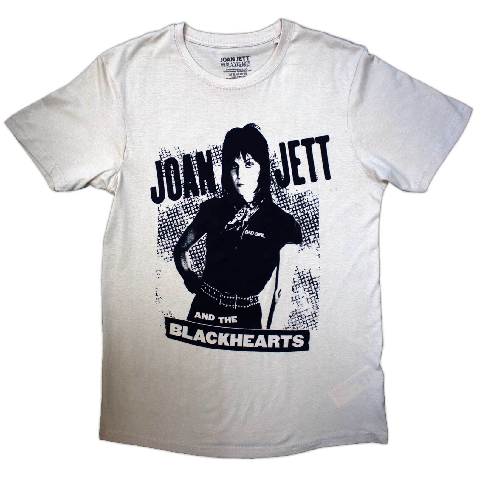 T-Shirt Joan Jett & The Blackhearts Crosshatch Sand 2XL T-Shirt