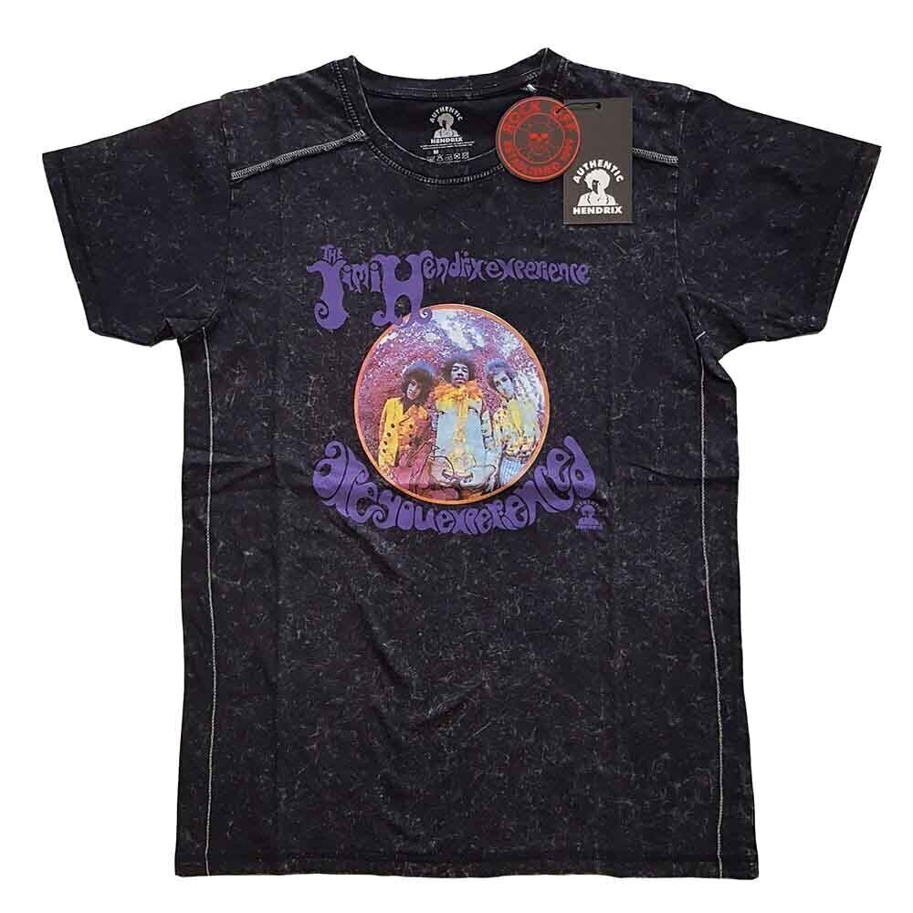 Marškinėliai Jimi Hendrix Experienced (Wash Collection) Black XL Marškinėliai