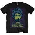 Jimi Hendrix Experienced Black XL Camiseta de manga corta