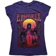 T-Shirt Jimi Hendrix Karl Ferris Wheel Purple L Ladies T-Shirt