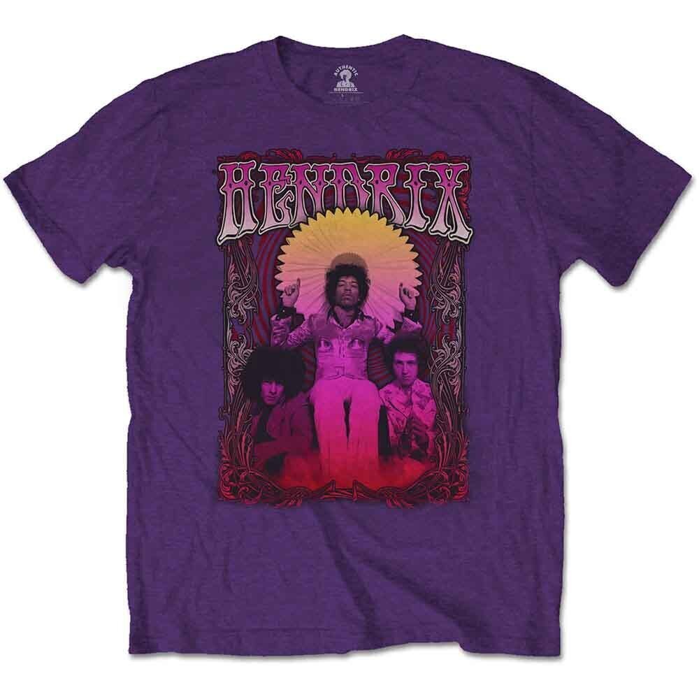 T-Shirt Jimi Hendrix Karl Ferris Wheel Purple M T-Shirt