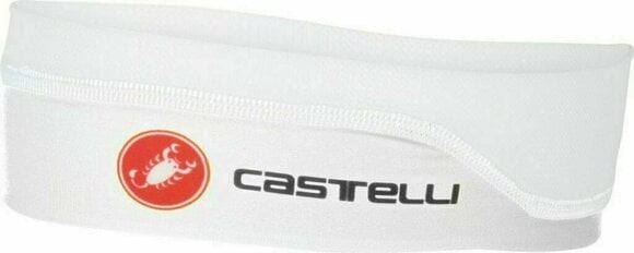 Cappellino da ciclismo Castelli Summer Headband White UNI Fascia per capelli - 1