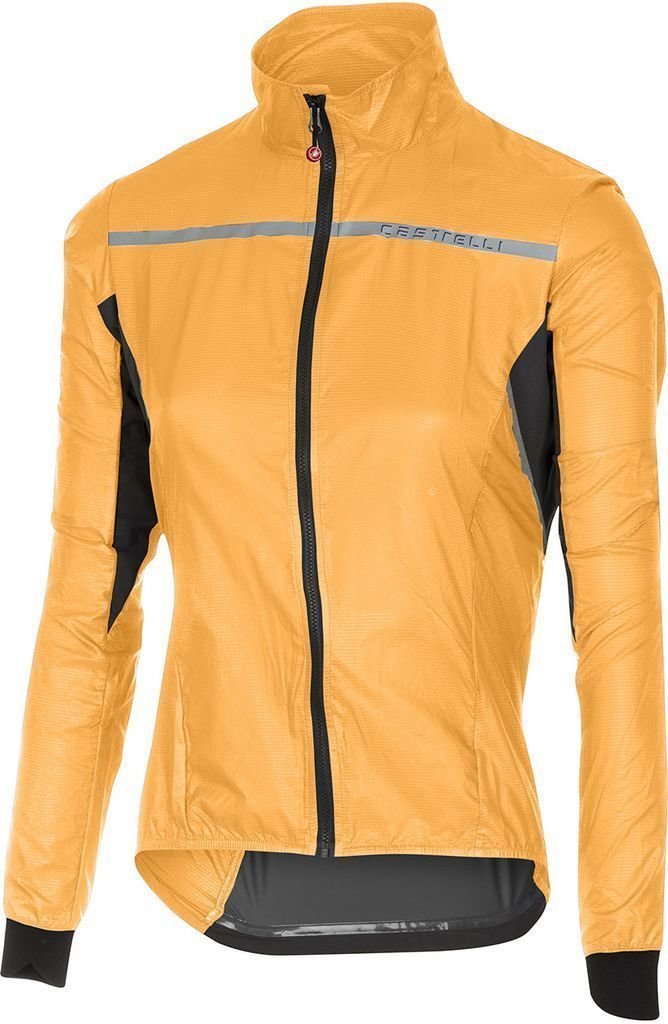 Fietsjack, vest Castelli Superleggera Womens Jacket Orange L