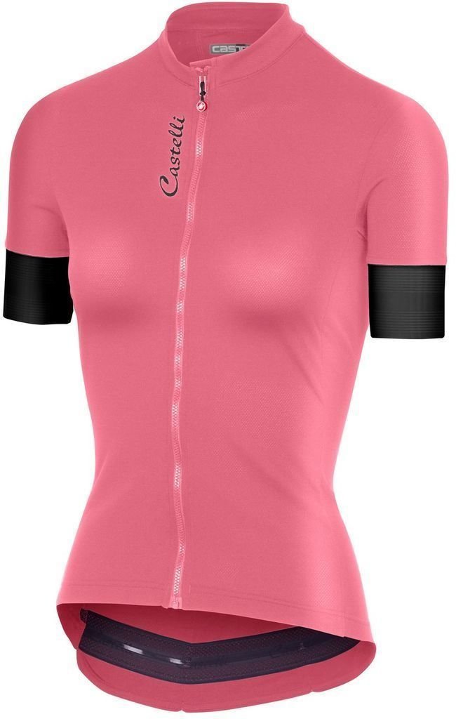 Cycling jersey Castelli Anima 2 Jersey Pink/Black XL
