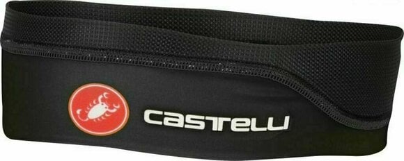 Cyklistická čiapka Castelli Summer Headband Black UNI Čelenka - 1