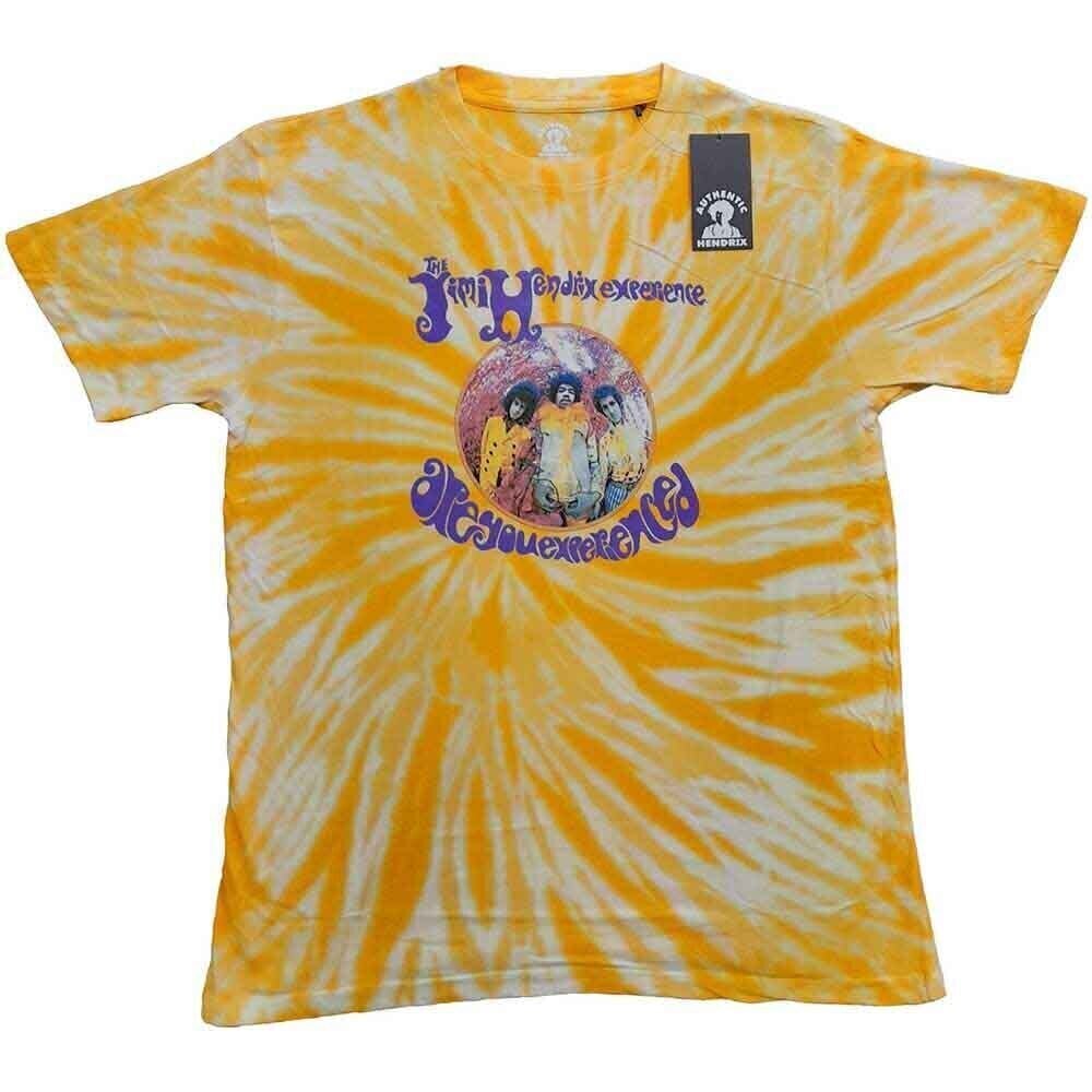 Tričko Jimi Hendrix Are You Experienced (Wash Collection) Yellow S Tričko