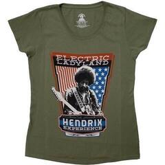 T-Shirt Jimi Hendrix Electric Ladyland Green 2XL Ladies T-Shirt