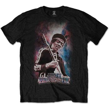 T-shirt Jimi Hendrix Galaxy 2 Black M T-shirt - 1