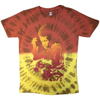 T-shirt Jimi Hendrix Electric Ladyland (Wash Collection) Red XL T-shirt - 1