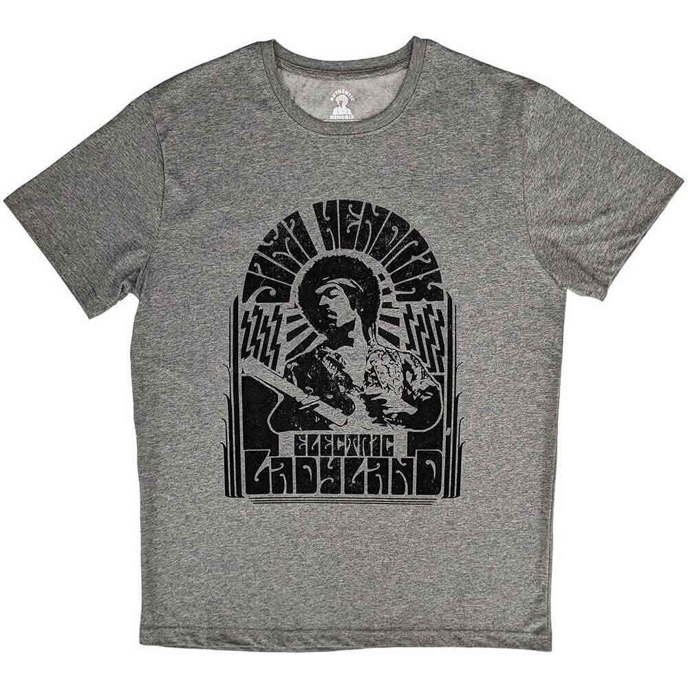 Skjorte Jimi Hendrix Electric Ladyland Mono Grey XL Skjorte