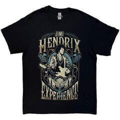 T-shirt Jimi Hendrix Art Nouveanu Black L T-shirt