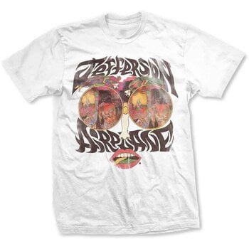 T-shirt Jefferson Airplane Lips White M T-shirt - 1