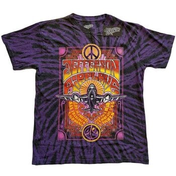 T-Shirt Jefferson Airplane Live in San Francisco, CA (Wash Collection) Purple M T-Shirt - 1