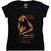 T-Shirt Janis Joplin Madison Square Garden (Soft Hand Inks) Black 2XL Ladies T-Shirt