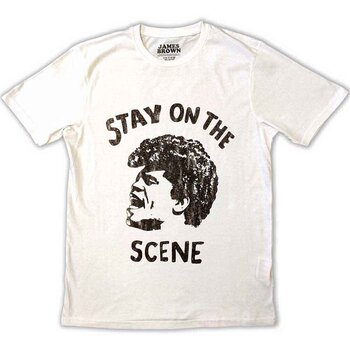 T-shirt James Brown Stay On The Scene White M T-shirt - 1
