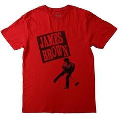 T-Shirt James Brown James Halftone Red M T-Shirt