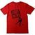 T-Shirt James Brown James Halftone Red M T-Shirt