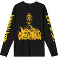 Iron Maiden Holy Smoke Isolated Yellow (Sleeve Print) Black XL T-Shirt