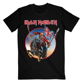 Marškinėliai Iron Maiden Euro Tour (Back Print) Black S Marškinėliai - 1