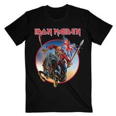T-shirt Iron Maiden Euro Tour (Back Print) Black M T-shirt