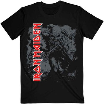 T-shirt Iron Maiden Hi-Contrast Trooper Black 2XL T-shirt - 1