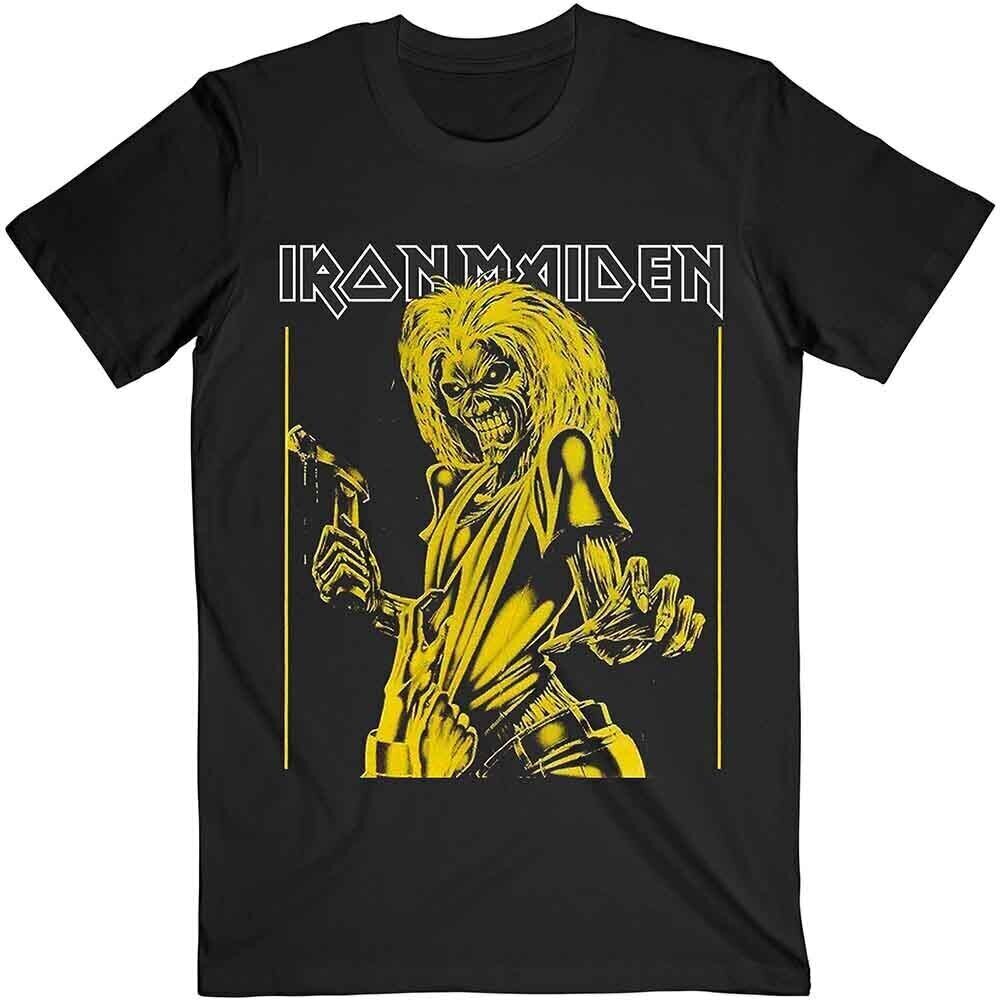 Риза Iron Maiden Yellow Flyer Black S Риза