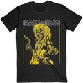 Iron Maiden Yellow Flyer Tricou cu mânecă scurtă Black L