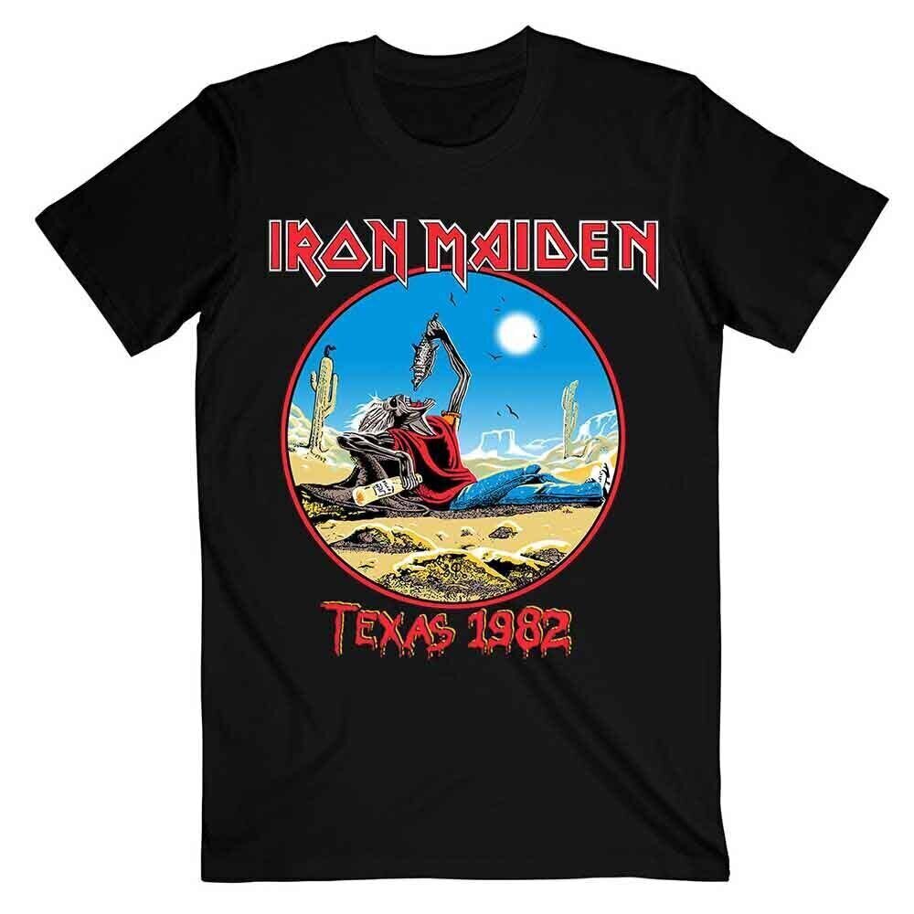 Košulja Iron Maiden The Beast Tames Texas (Back Print) Black M Košulja