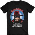 Iron Maiden Not An English Rock Band (Back Print) Black XL Paita