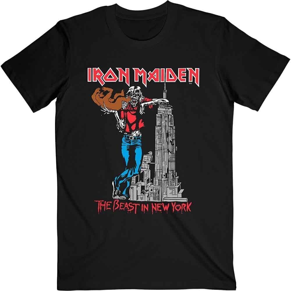 Košulja Iron Maiden The Beast In New York (Back Print) Black M Košulja