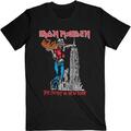 Iron Maiden The Beast In New York (Back Print) Black L T-krekls