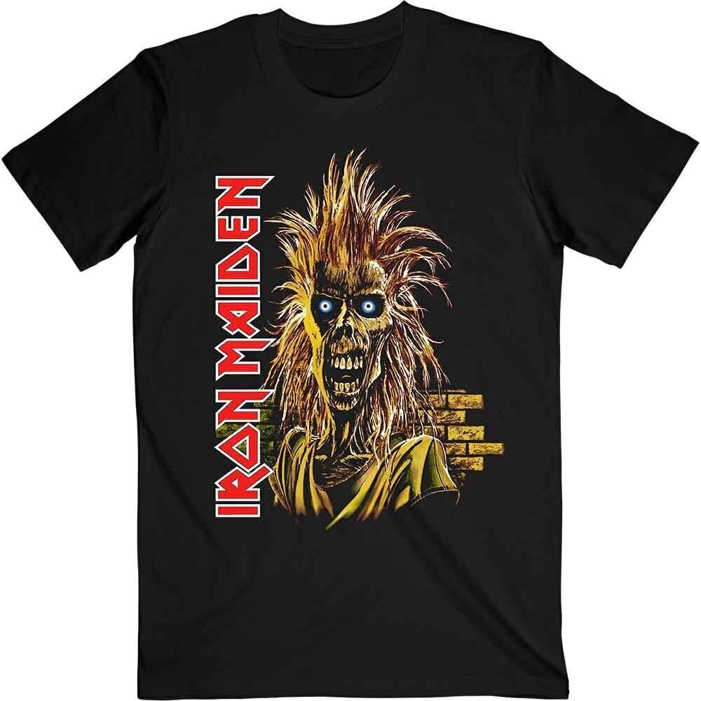 Camiseta de manga corta Iron Maiden First Album 2 Black L Camiseta de manga corta