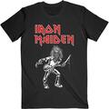 Iron Maiden Autumn Tour 1980 (Back Print) Black XL T-Shirt