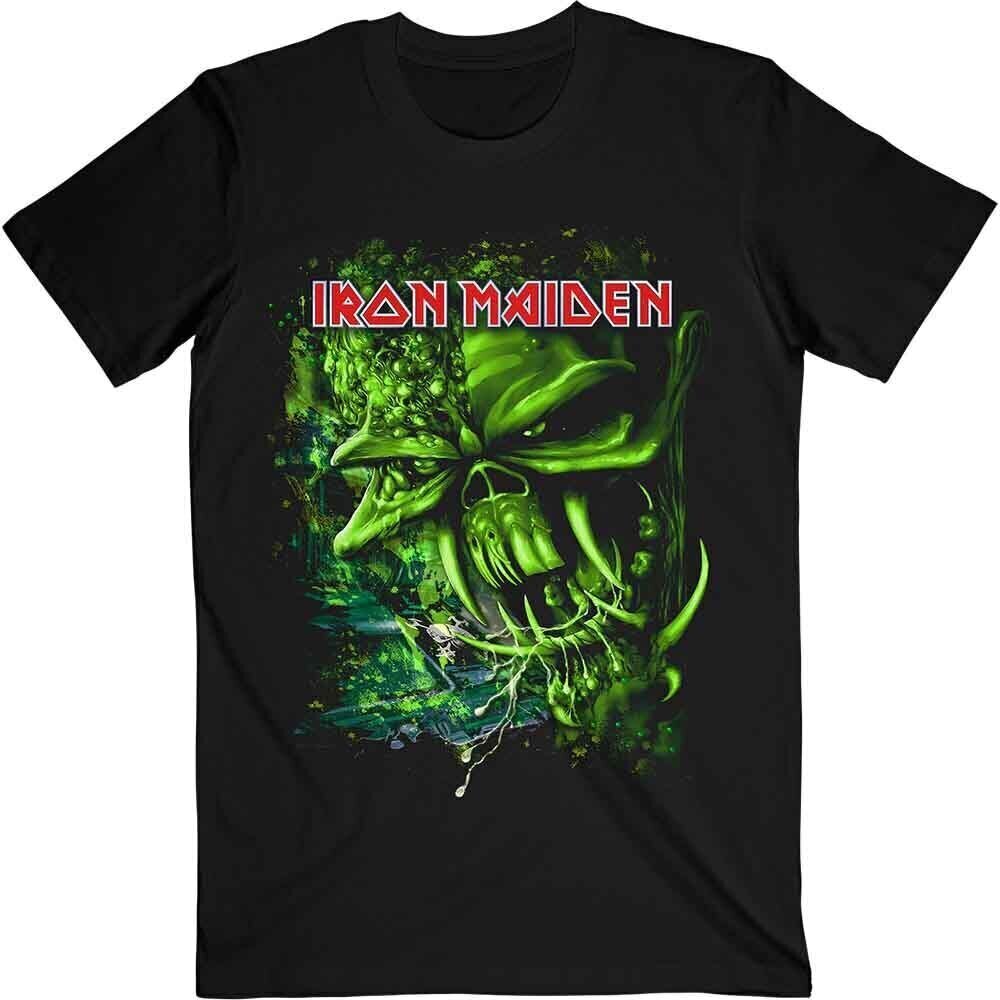 T-Shirt Iron Maiden Final Frontier Green Black 2XL T-Shirt