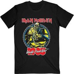Skjorte Iron Maiden World Piece Tour '83 V.2 Black L Skjorte