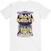 T-Shirt Iron Maiden Powerslave Japan Flyer White 2XL T-Shirt