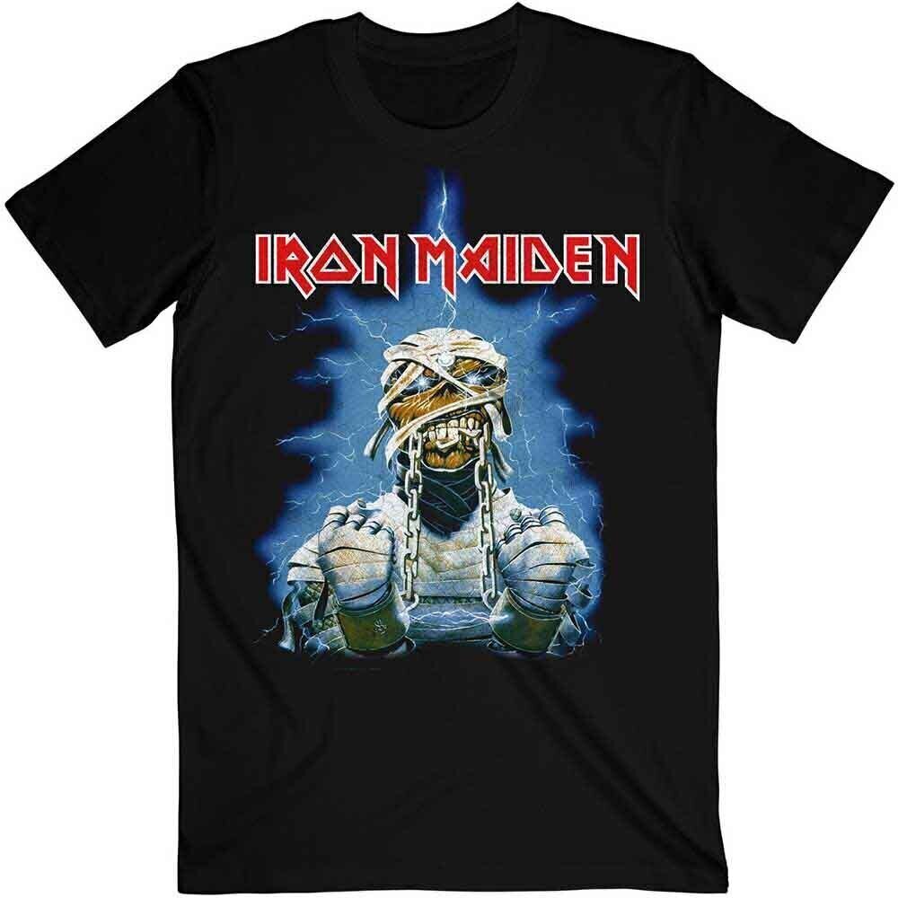 T-shirt Iron Maiden World Slavery Tour '84 - '85 (Back Print) Black S T-shirt