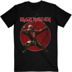 Πουκάμισο Iron Maiden Senjutsu Eddie Archer Red Circle Black XL Πουκάμισο