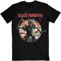 Iron Maiden Senjutsu Eddie Warrior Circle Футболка з коротким рукавом Black XL